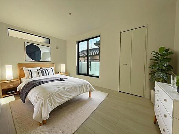 1号棟　内観写真 (本画像はCGで作成されており、実際に現地に家具は置かれておりません。) 