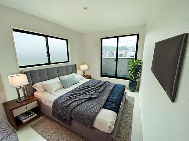 2号棟 内観写真 (本画像はCGで作成されており、実際に現地に家具は置かれておりません。)