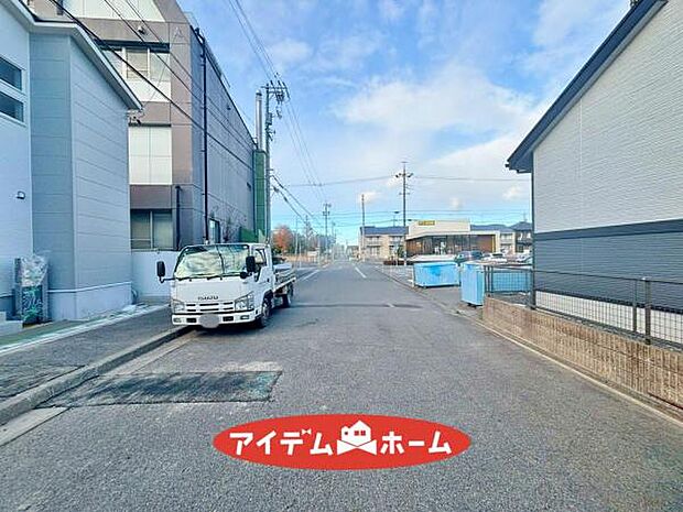 ●○前面道路○● 平日のご案内も可能です