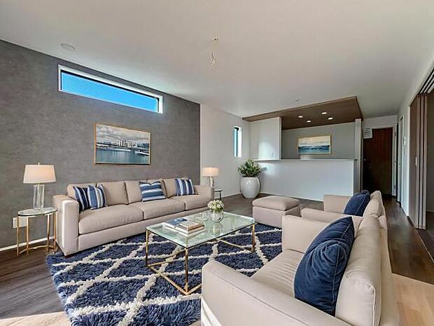 1号棟 内観写真 (本画像はCGで作成されており、実際に現地に家具は置かれておりません。)