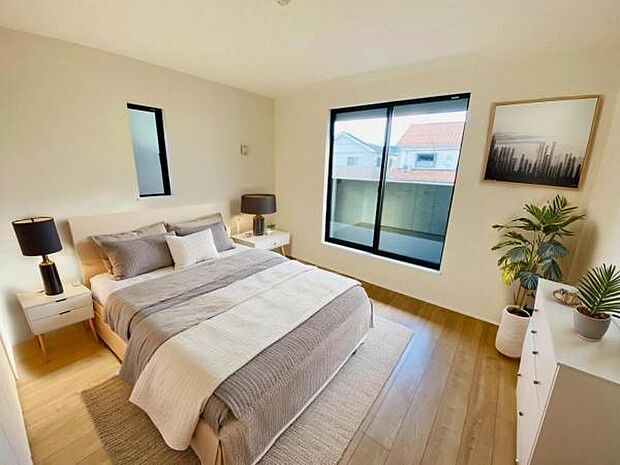 1号棟　内観写真 (本画像はCGで作成されており、実際に現地に家具は置かれておりません。) 