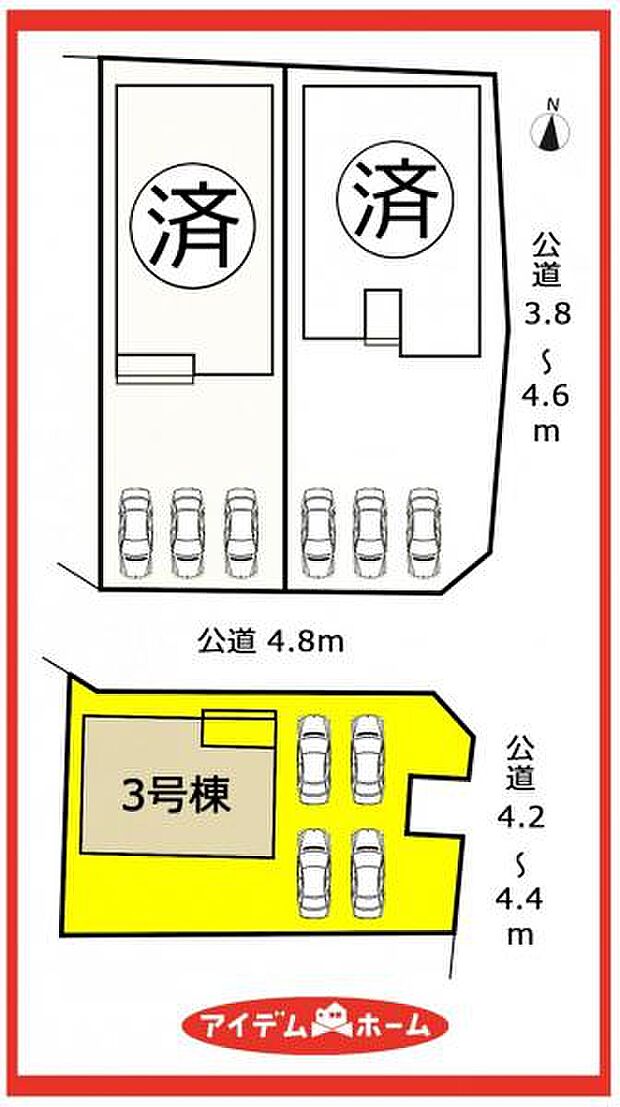3号棟　配置図