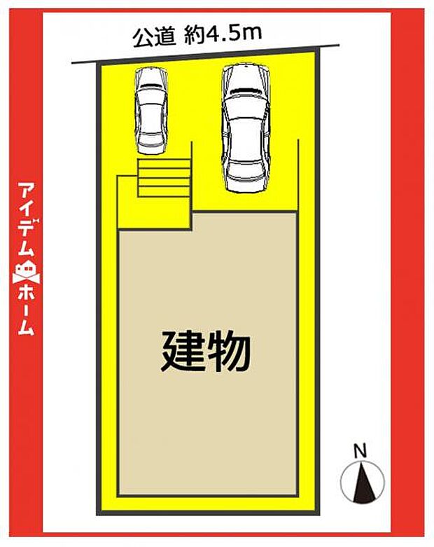 1号棟 配置図