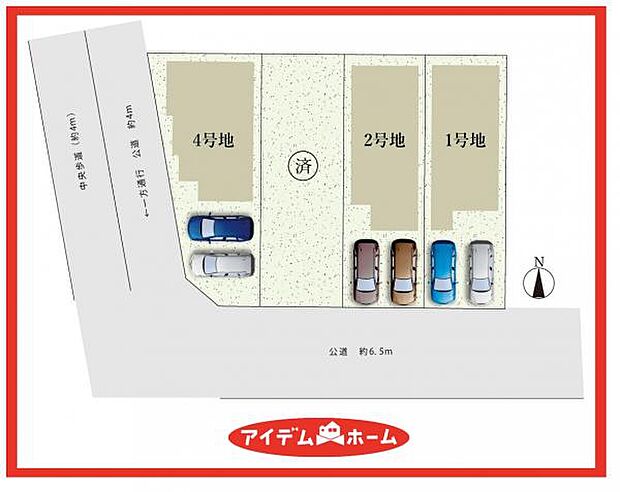 2号棟 配置図