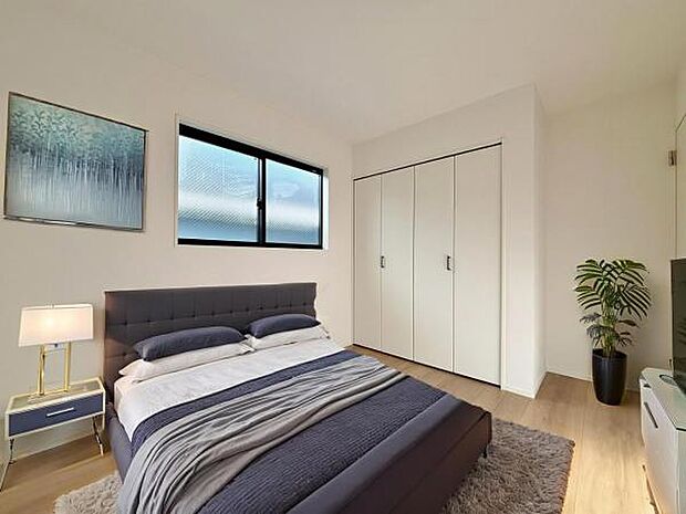 1号棟　内観写真 (本画像はCGで作成されており、実際に現地に家具は置かれておりません。)