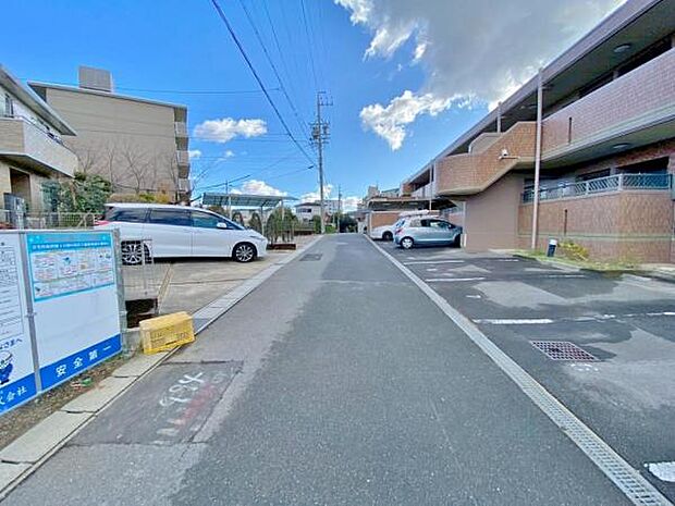 ●○前面道路○● 平日のご案内も可能です