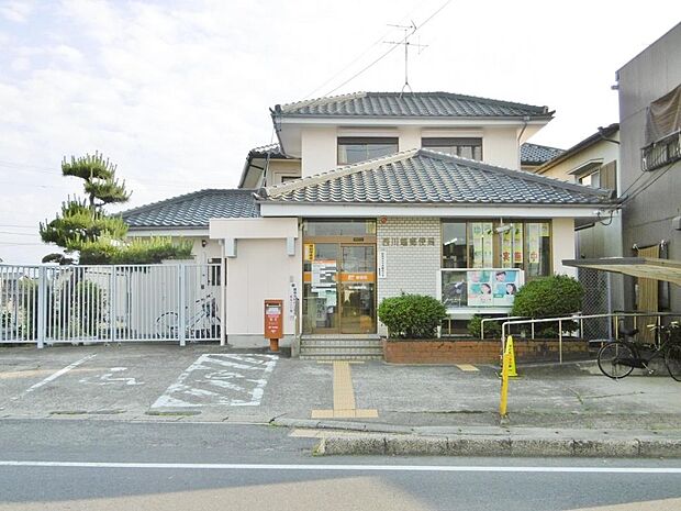 西川端郵便局（1671m）