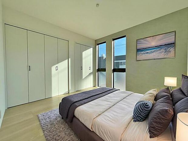 3号棟 内観写真 (本画像はCGで作成されており、実際に現地に家具は置かれておりません。)