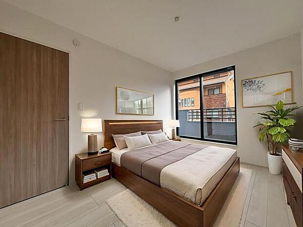 A号棟　内観写真 (本画像はCGで作成されており、実際に現地に家具は置かれておりません。) 