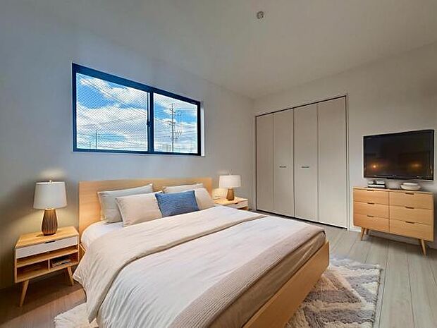 A号棟　内観写真 (本画像はCGで作成されており、実際に現地に家具は置かれておりません。) 