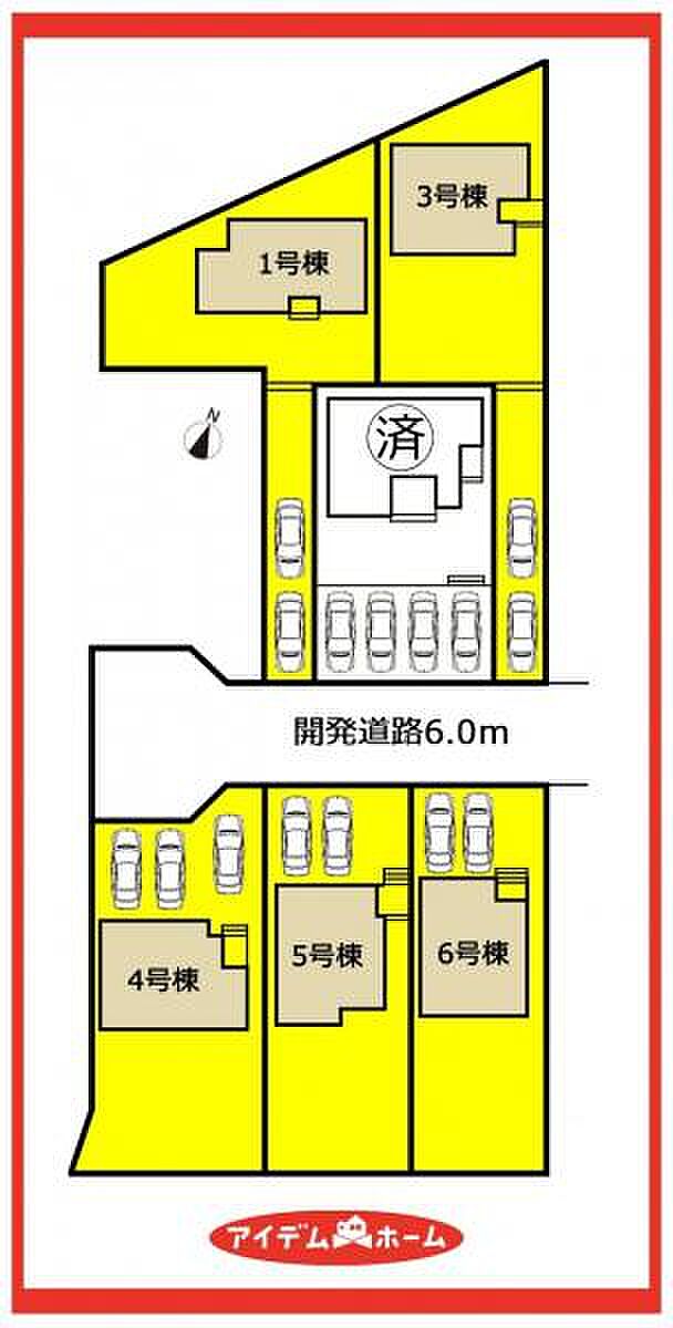 4号棟　配置図