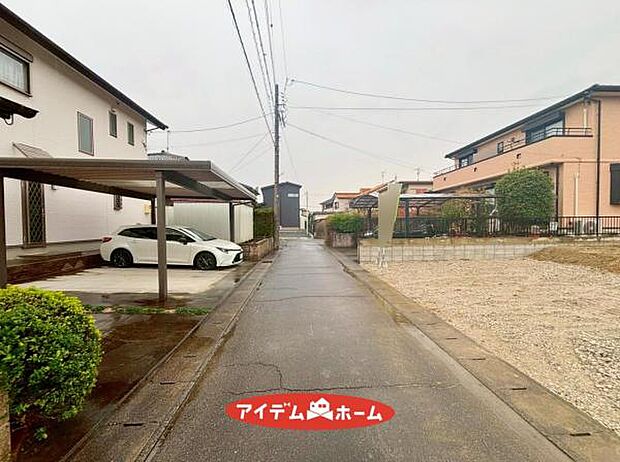 ●○前面道路写真○● 平日のご案内も可能です