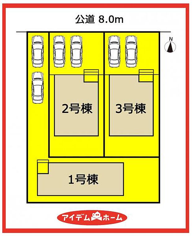 3号棟　配置図