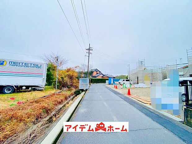 ●○前面道路写真○● 平日のご案内も可能です 