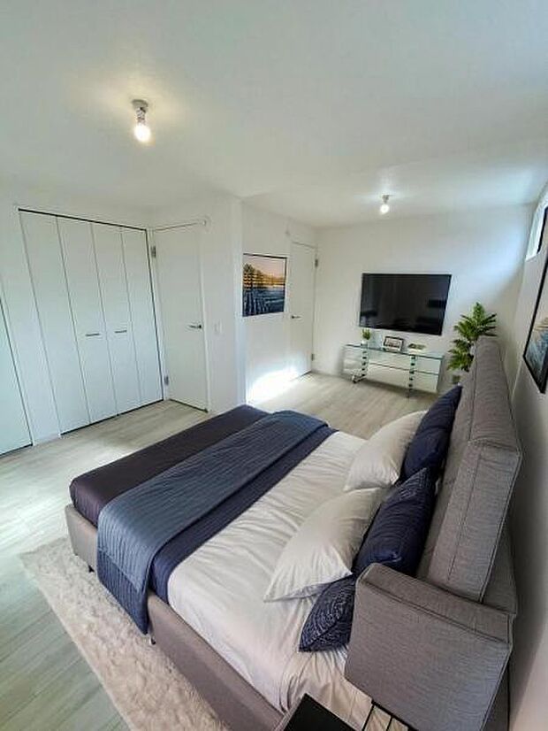 2号棟 内観写真 (本画像はCGで作成されており、実際に現地に家具は置かれておりません。)