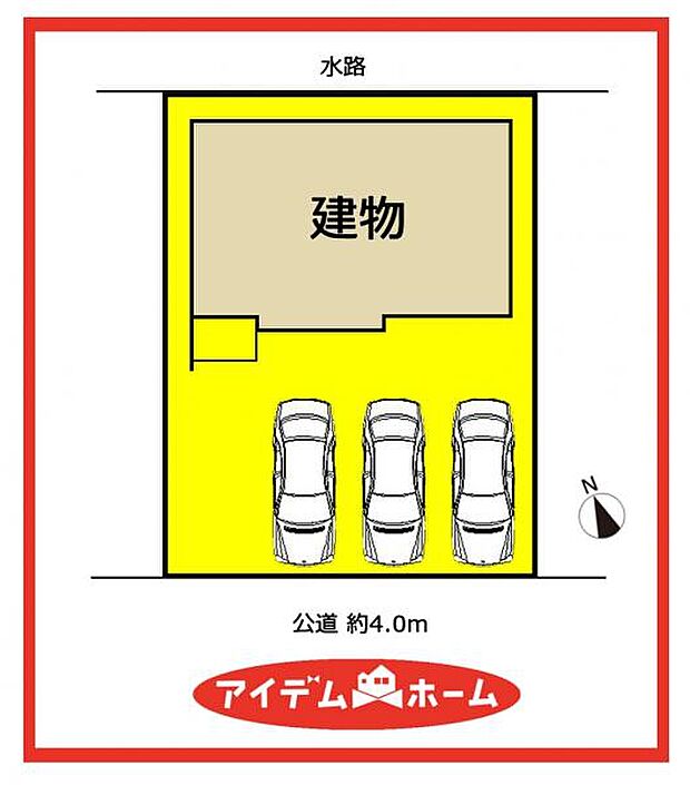 1号棟 配置図