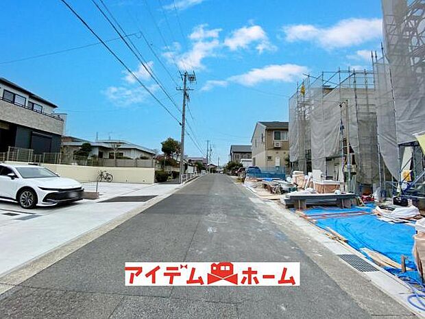 ●○前面道路写真○● 平日のご案内も可能です!