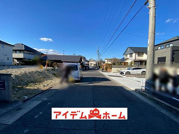 ●○前面道路写真○● 平日のご案内も可能です