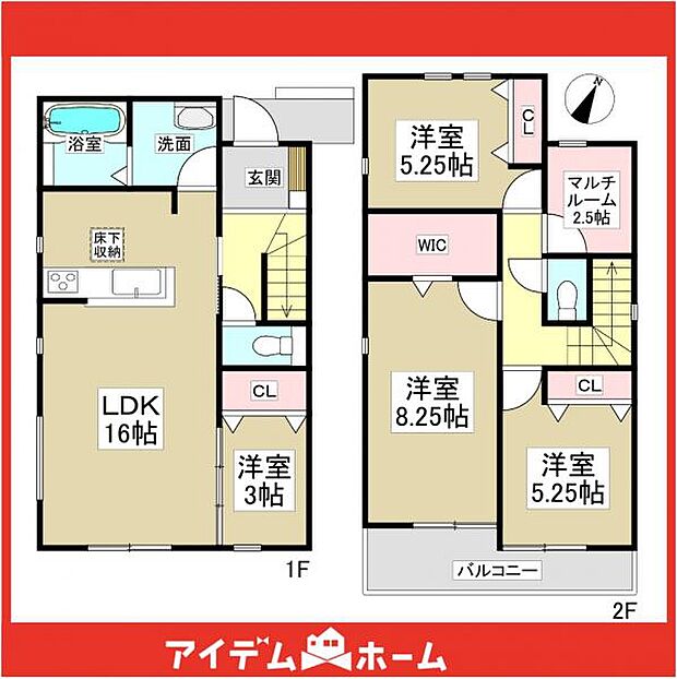 2号棟 間取図