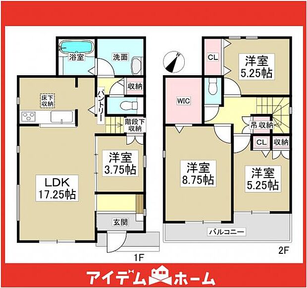 1号棟　間取図
