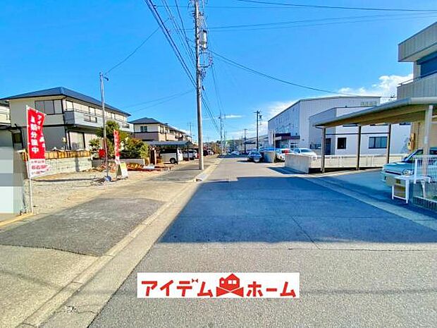 ●○前面道路○● 平日のご案内も可能です