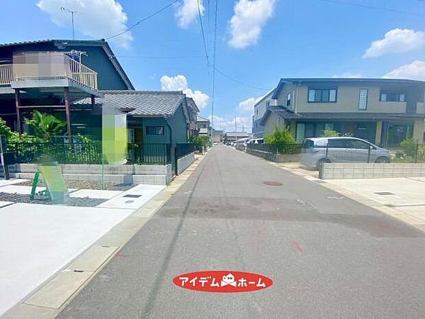 ●○前面道路写真○● 平日のご案内も可能です!
