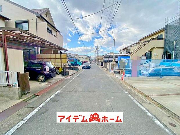●○前面道路写真○● 平日のご案内も可能です 