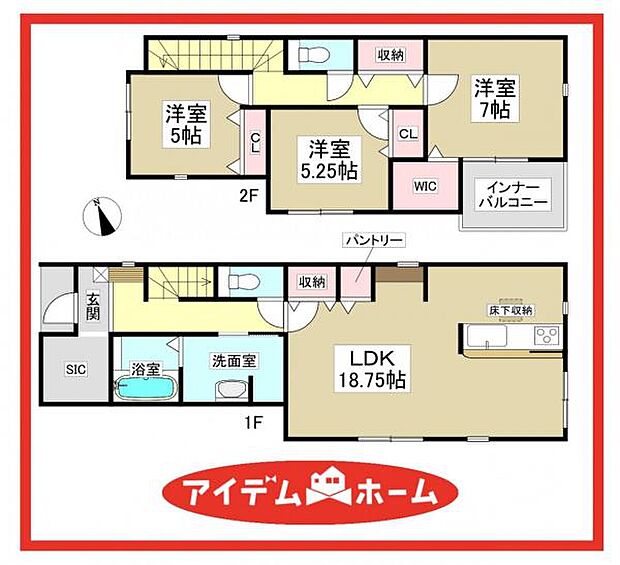 4号棟　間取図