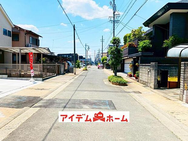 ●○前面道路写真○● 平日のご案内も可能です！ 