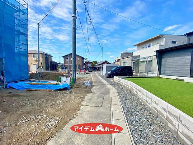 ●○前面道路写真○● 平日のご案内も可能です!