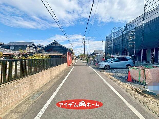 ●○前面道路写真○● 平日のご案内も可能です!