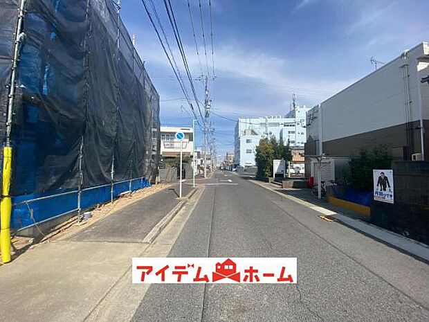 ●○前面道路写真○● 平日のご案内も可能です!
