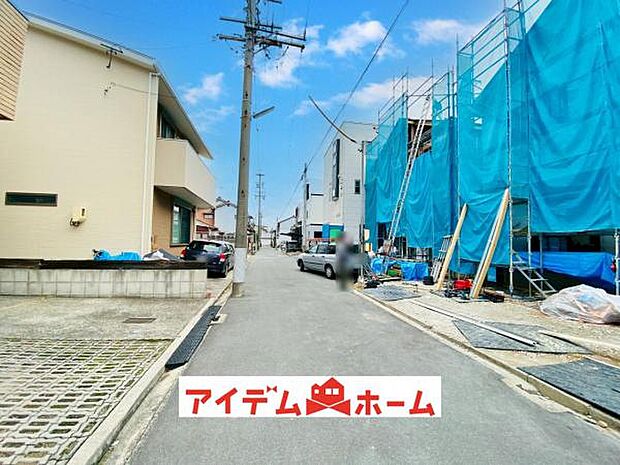 ●○前面道路写真○● 平日のご案内も可能です