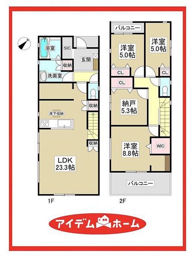 3号棟 間取図