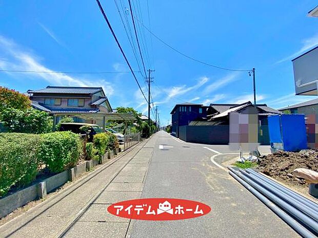●○東側前面道路○● 平日のご案内も可能です！ 