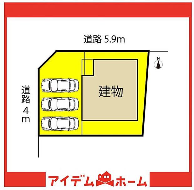 A号棟 配置図
