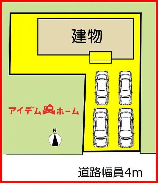 A号棟 配置図
