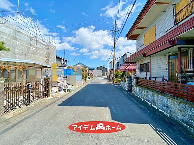 ●○前面道路写真○● 平日のご案内も可能です！