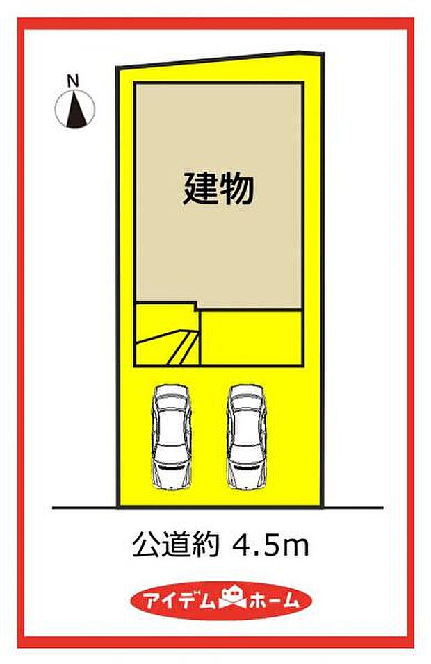 1号棟 配置図