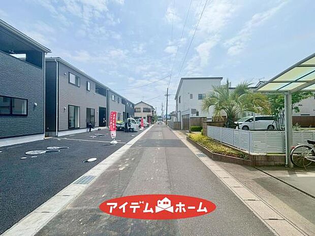 ●○前面道路写真○● 平日のご案内も可能です!
