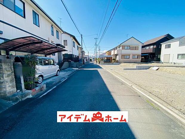 ●○前面道路写真○● 平日のご案内も可能です!