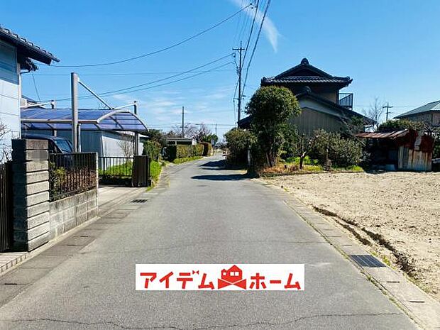 ●○前面道路写真○● 平日のご案内も可能です!