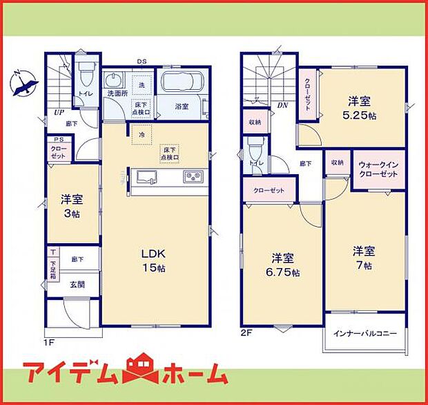 1号棟　間取図