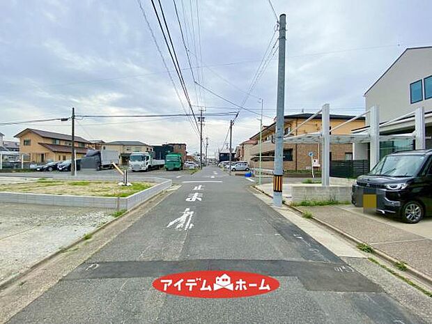 ●○北側前面道路○● 平日のご案内も可能です!