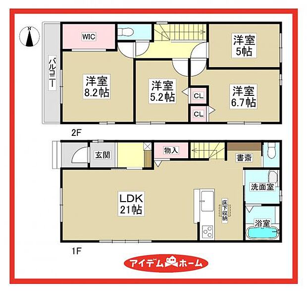 4号棟 間取図