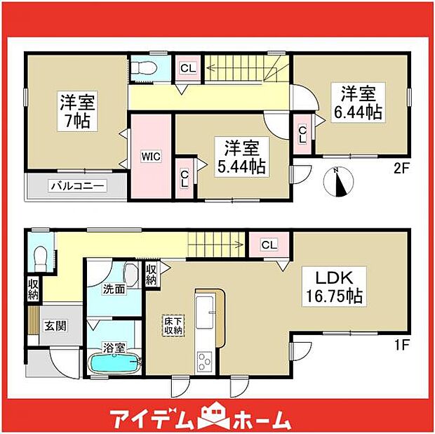 3号棟　間取図