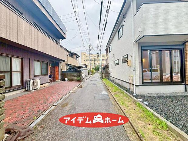 ●○北側前面道路○● 平日のご案内も可能です!