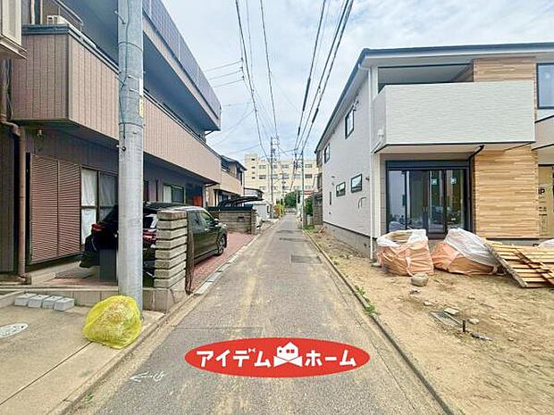 ●○北側前面道路○● 平日のご案内も可能です!
