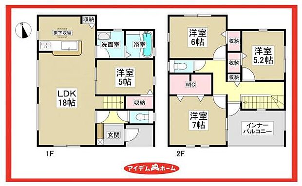 2号棟 間取図