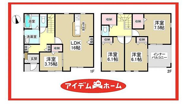 3号棟　間取図
